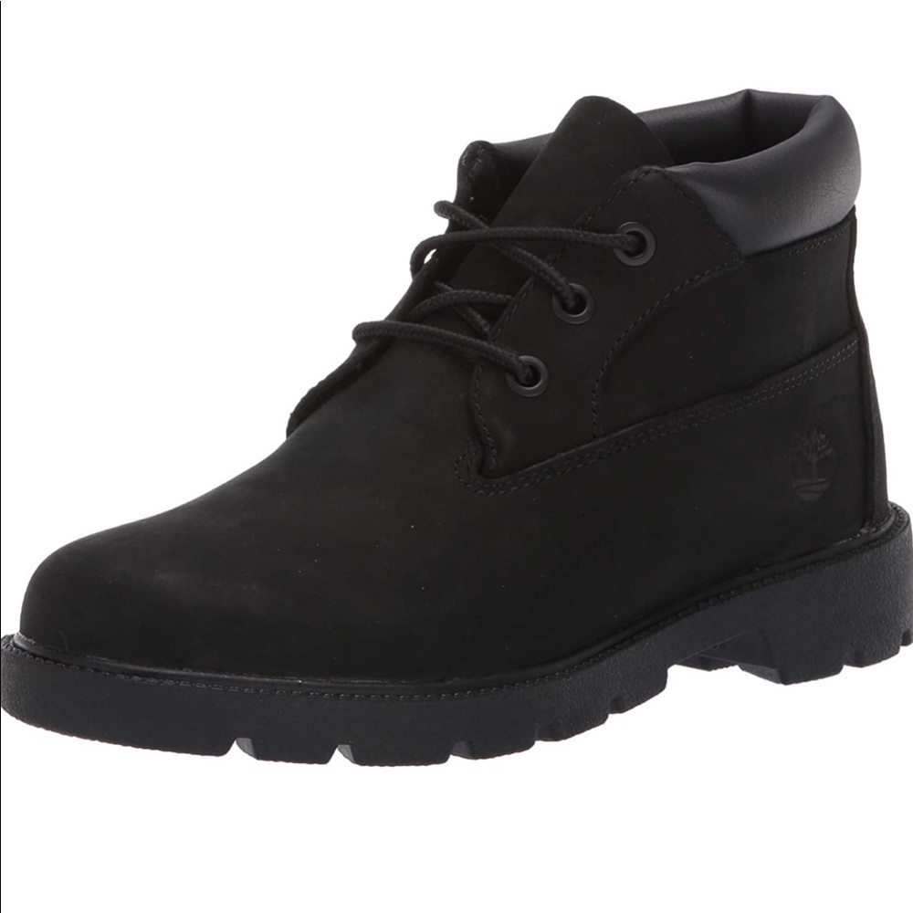 timberland classic unisex chukka black ankle boots size 2
